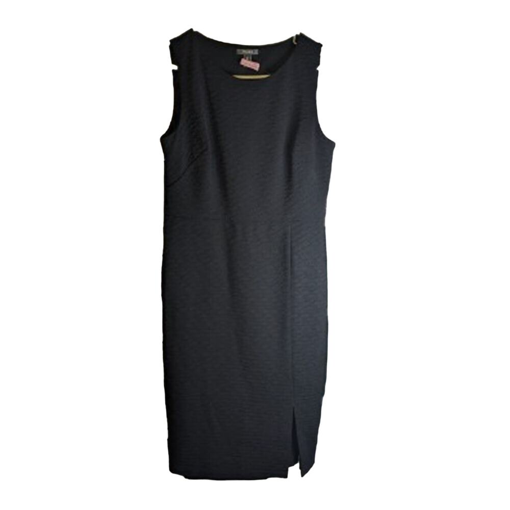 Muse 12 black sleeveless black dress. Work, office business travel, fall/winter